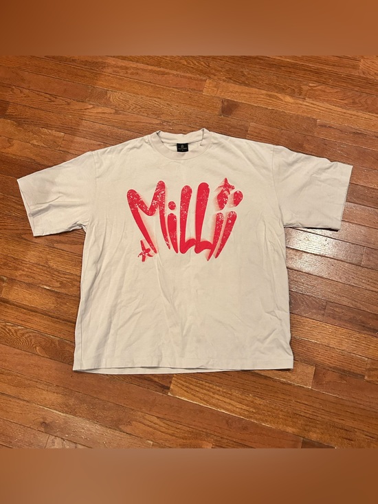 Milly Other - Milli Merch "The World Is Your" heavyweight oversized t-shirt